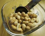炒り豆入り茶飯♪作り方1写真