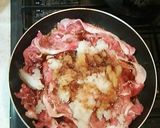 超簡単 子供が喜ぶ豚肉のぽん酢みぞれ焼き作り方3写真