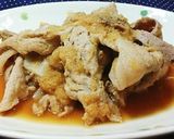 超簡単 子供が喜ぶ豚肉のぽん酢みぞれ焼き作り方5写真