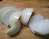 簡単 ランチ マグロ 玉ねぎの 卵とじ♪作り方1写真