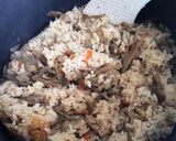 麺つゆで牛蒡の炊き込みご飯作り方6写真