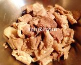 牛すじ肉でソルロンタン作り方7写真
