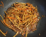 ご飯もりもりっ♪うちのきんぴらごぼう♡作り方5写真
