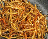 ご飯もりもりっ♪うちのきんぴらごぼう♡作り方7写真