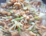 ランチにぴったり♪節約油揚げの卵とじ丼作り方4写真