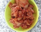 豚キムチ焼きうどん作り方2写真