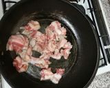 豚キムチ焼きうどん作り方5写真