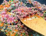 しっとり旨々！ドライカレー♫目玉焼き乗せ作り方2写真