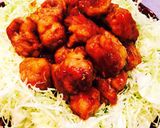 豚コマで甘辛肉団子作り方3写真