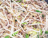 もやしと春雨の挽肉オイスター炒め作り方4写真