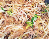 もやしと春雨の挽肉オイスター炒め作り方5写真
