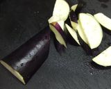 材料２つ★レンジで茄子の煮物作り方1写真