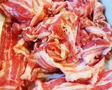 ほうれん草と白髪ネギのにんにく豚鍋作り方1写真