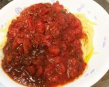 フライパンでサバイバルトマトパスタ作り方5写真