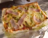 バジル風味のもちピザ作り方4写真