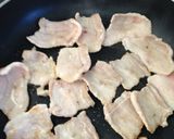 お肉ガッツリ(^ ^)豚カルビのネギ塩丼作り方1写真