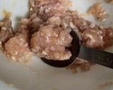干し白菜の鶏団子スープ作り方3写真