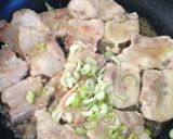 お肉ガッツリ(^ ^)豚カルビのネギ塩丼作り方3写真