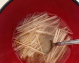 お肉ガッツリ(^ ^)豚カルビのネギ塩丼作り方4写真