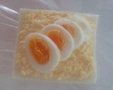 簡単☆2種の食感で絶品ふわふわ卵サンド作り方7写真
