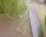 シャキシャキ☆レタスたっぷりサンドイッチ作り方1写真