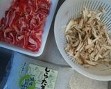 牛肉とごぼうの甘辛煮★作り方1写真