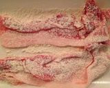 豚こま肉２枚でオシャレなもやし挟みソテー作り方2写真