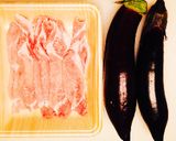 博多茄子の豚肉巻き作り方1写真