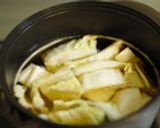 京都のお味・厚揚げと豚肉の煮物（白菜も）作り方3写真