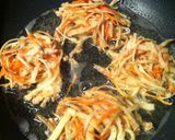 黄金色のさくさくかき揚げ作り方7写真