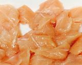 ささみの簡単スイートチリ丼♪作り方3写真
