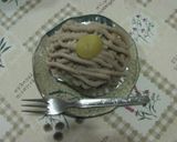 ☆ふんわりロールケーキで作るモンブラン☆作り方8写真