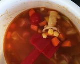 トマト缶不要＊具沢山ミネストローネ作り方5写真