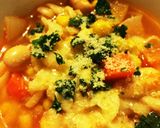 トマト缶不要＊具沢山ミネストローネ作り方9写真