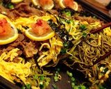 瓦そば！ホットプレートでカリっパリっ！作り方11写真