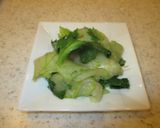 セロリのオリーブオイルソテー作り方9写真