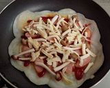 びっくり！餅でピザ 《餅pizza》作り方3写真