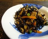 基本*ひじきの煮物作り方10写真