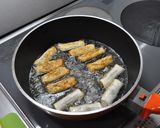 餃子の皮でミニ春巻き風✿チリアボチーズ作り方5写真