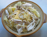 簡単！サバ味噌煮缶と白菜の煮物作り方2写真