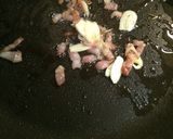 カリカリベーコンとポテト炒めのチーズ乗せ作り方1写真
