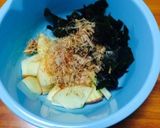 りんごのわかめサラダ作り方4写真