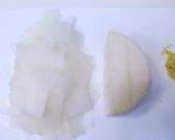簡単❀ヒラヒラ大根としらたきの速攻炒め❀作り方1写真