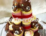 簡単くまさんロールケーキタワー作り方27写真