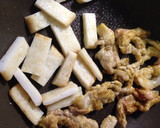 簡単☆豚肉とさつま揚げのカレー炒め作り方4写真