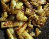 簡単☆豚肉とさつま揚げのカレー炒め作り方5写真