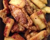 簡単☆豚肉とさつま揚げのカレー炒め作り方6写真