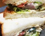 たまごとポテサラのサンドイッチ。喫茶店風作り方6写真