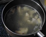 簡単♪ほうれん草入り汁素麺♪作り方2写真