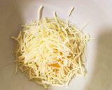 朝食 チーズエッグトースト作り方1写真